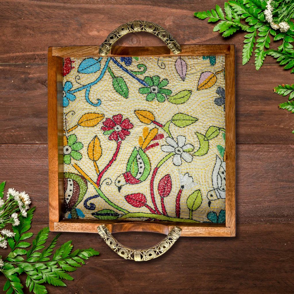 Kantha Tray