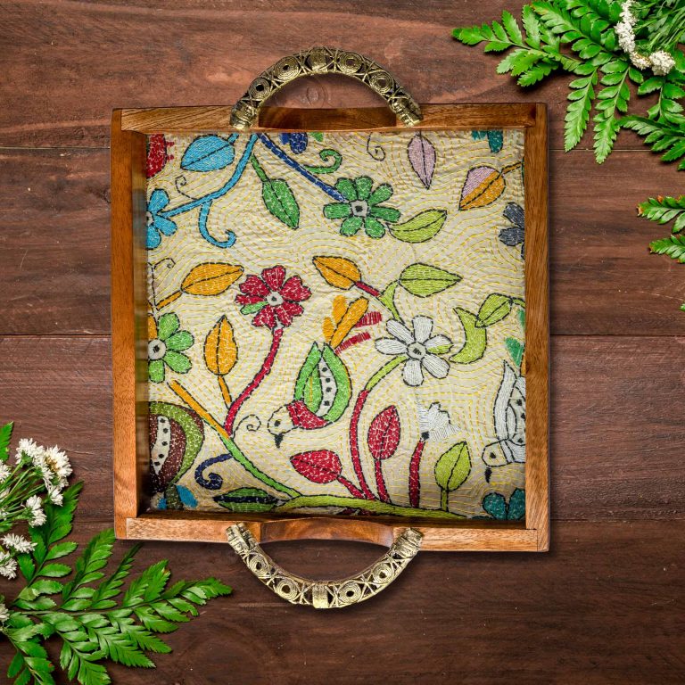 Kantha Tray